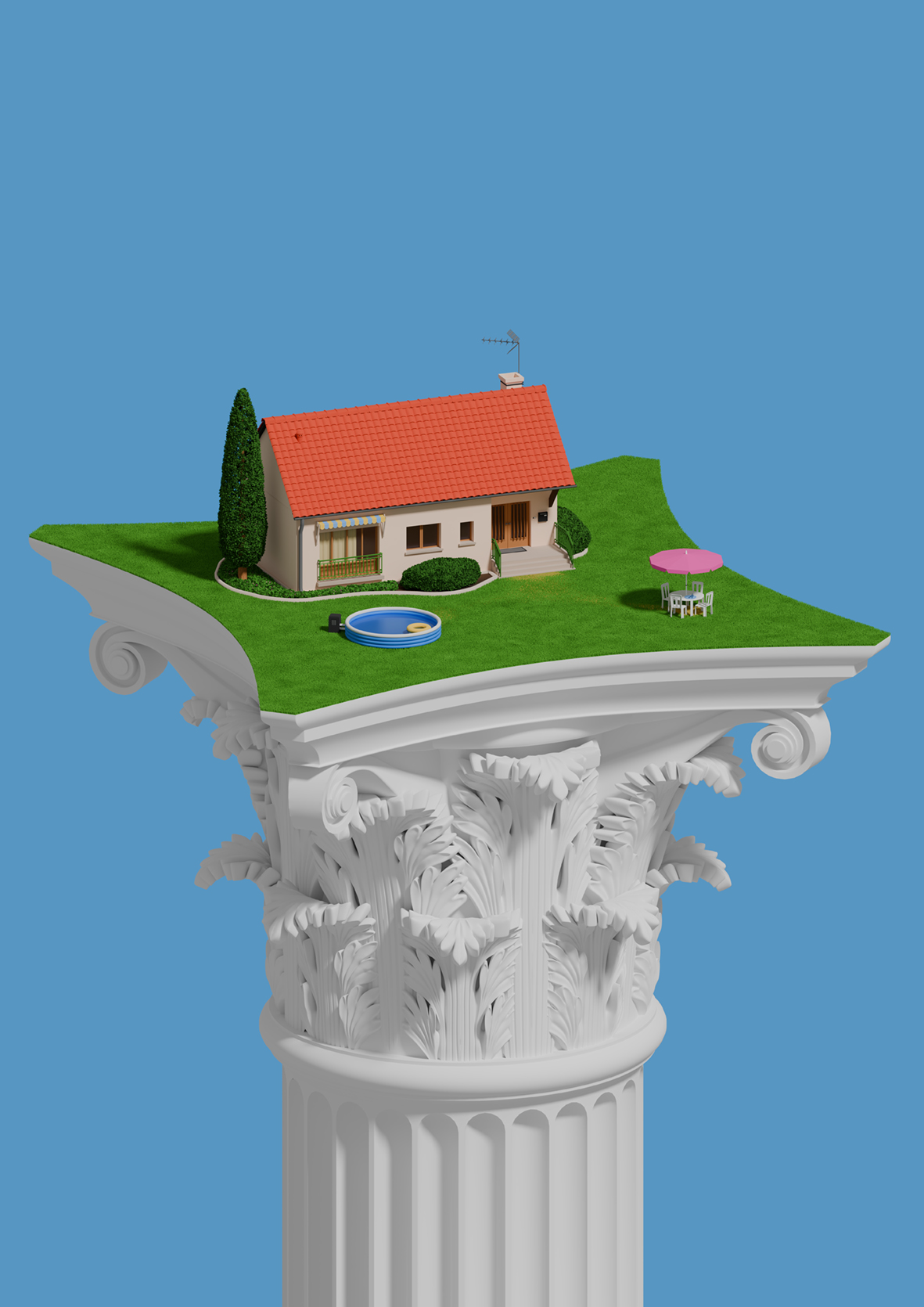 Pavillon Corinthien, crédit : Thomas Portier.